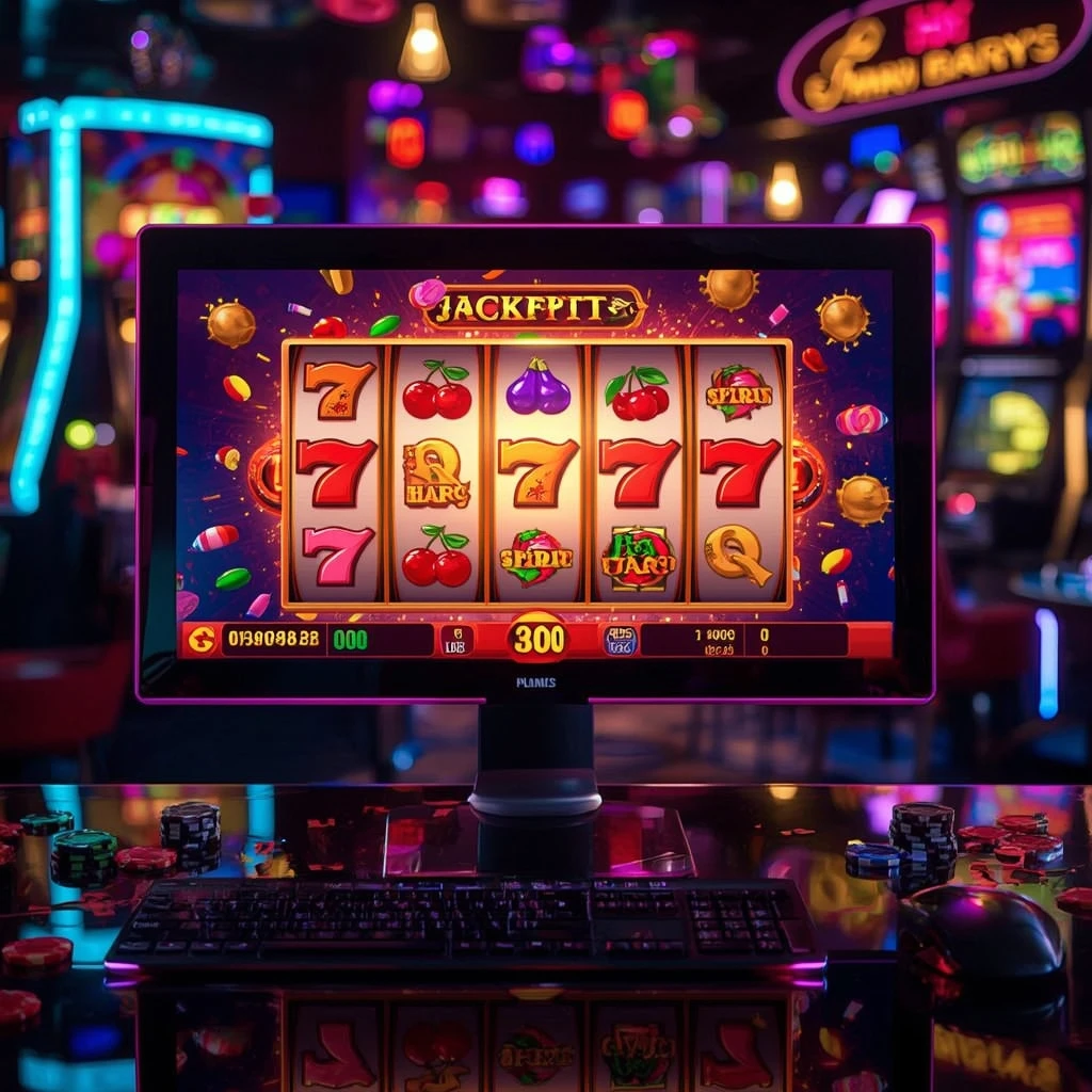 tragamonedas en el monitor TWIN CASINO